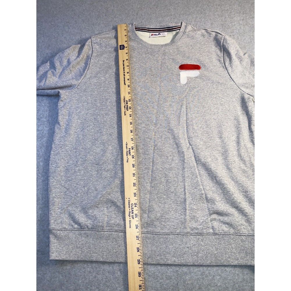Fila Sweatshirt Vintage‎ Sweater, Grey, Mens XL - Picture 9 of 9
